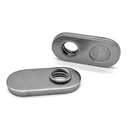 Boltsandnuts.Com #10-32, Steel, 0.433 in Wd, 0.797 in Lg, 100 PK 10FSWNPL/ST/T-100